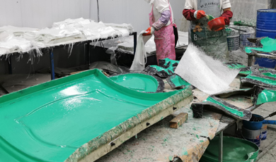 Painting Applied in 5-6 layers,5 years of color retention