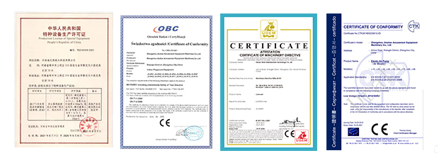 Certificates