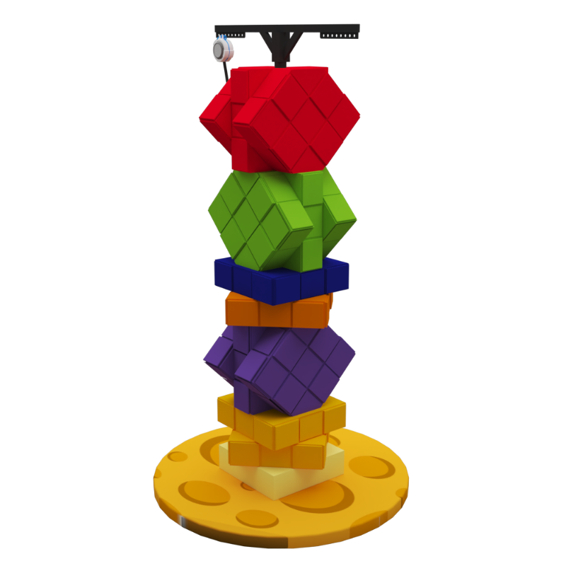 Rubik’s Cube Climbing