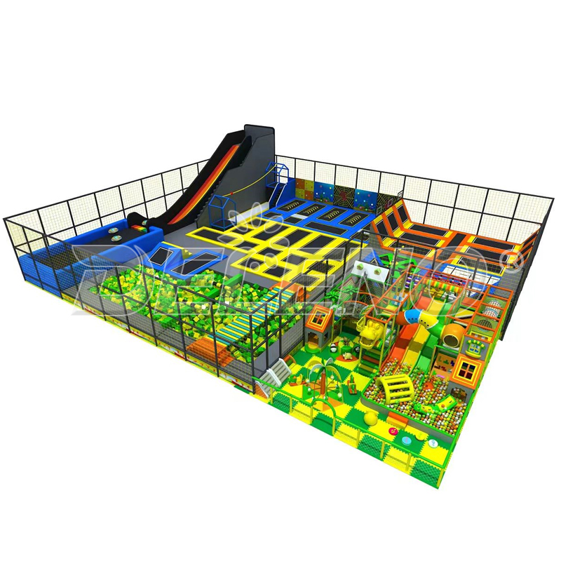 Hot Selling Indoor Trampoline Park For Sale in Algeria