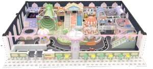 229㎡ Family-Friendly Play Zone for Restaurant David​