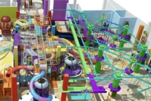 1,600㎡ Indoor Park for Maiengrün Immobilien AG​